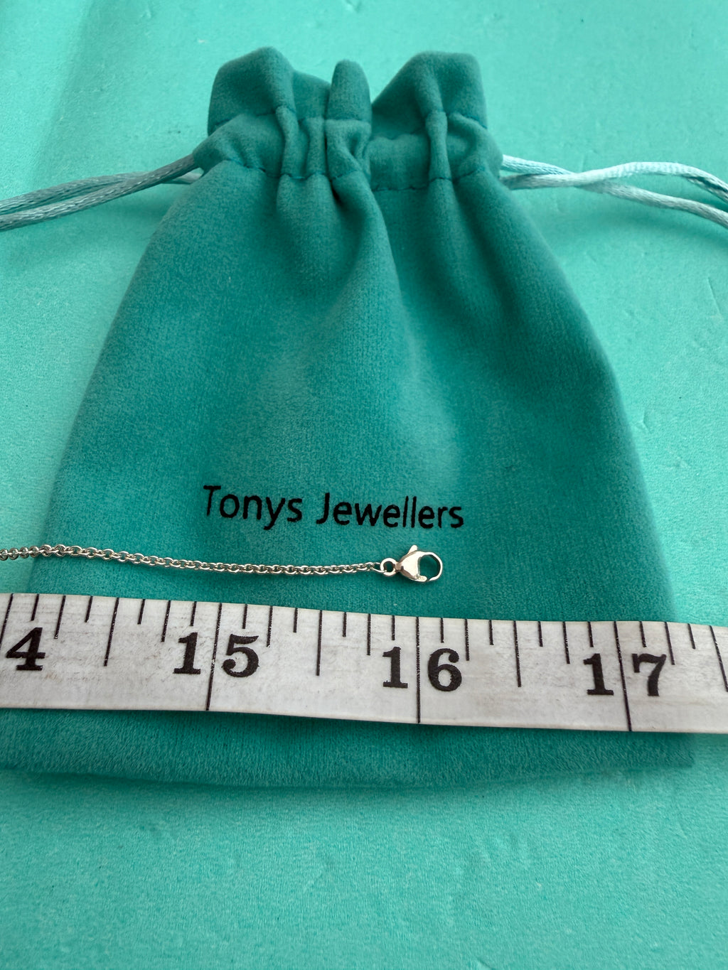 Tiffany & Co. Sterling Silver 1837 Padlock Lock Chain Necklace 16inches