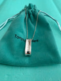 Tiffany & Co. Sterling Silver 1837 Pendant Necklace 16”