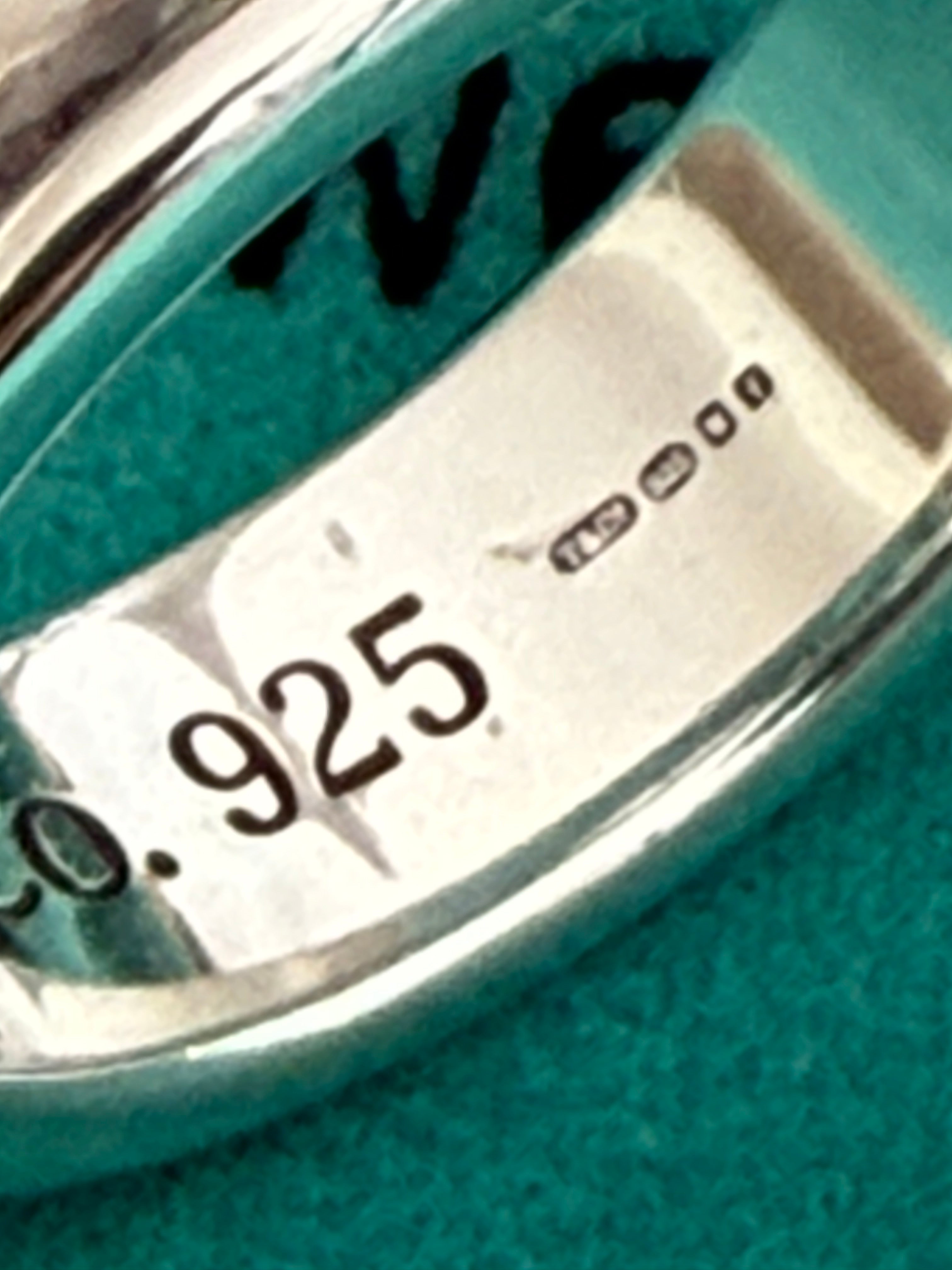 Tiffany & Co. Sterling Silver 1837 6mm Band Ring Size N uk