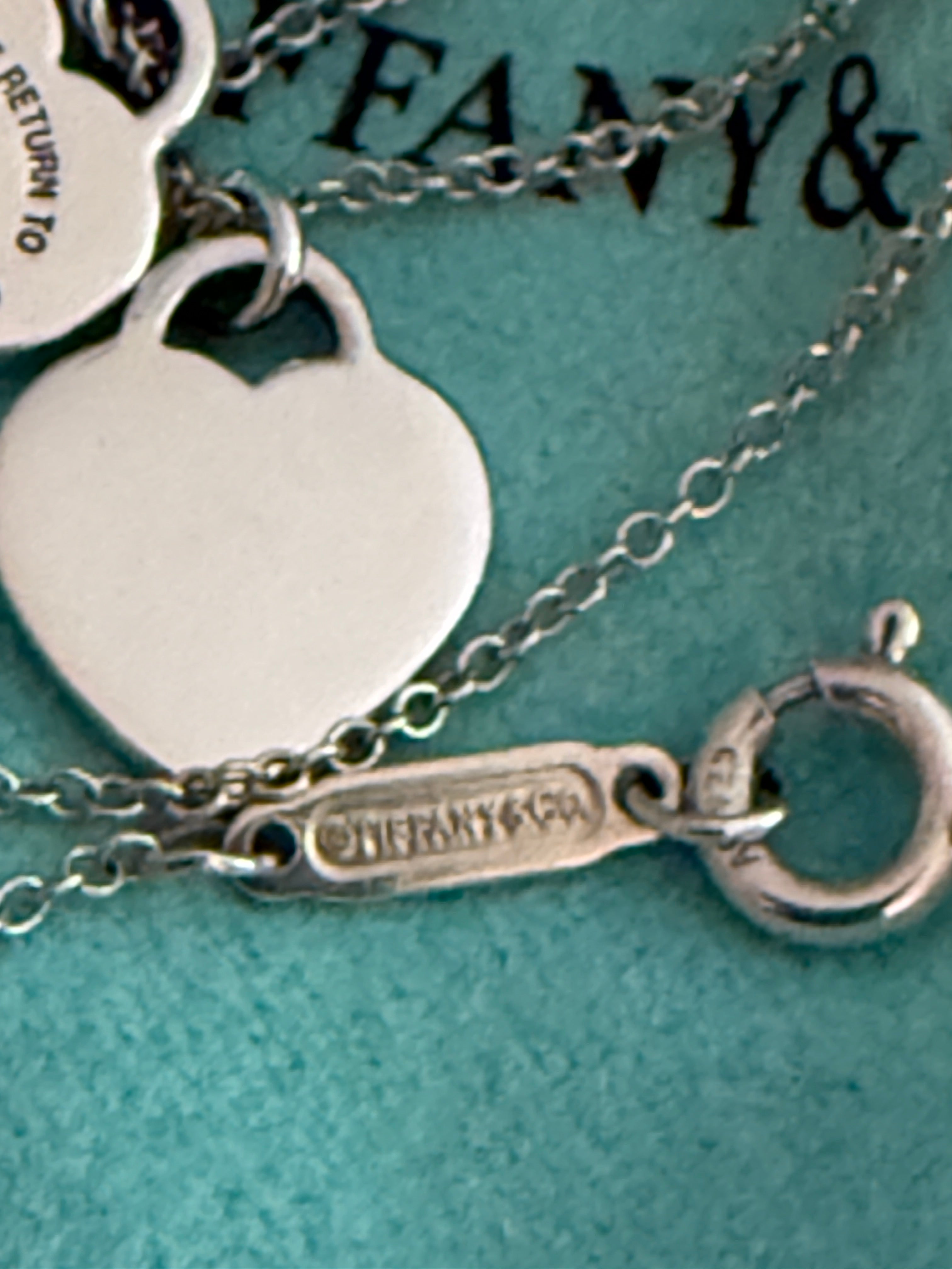 Tiffany & Co. Mini Double Hearts Necklace