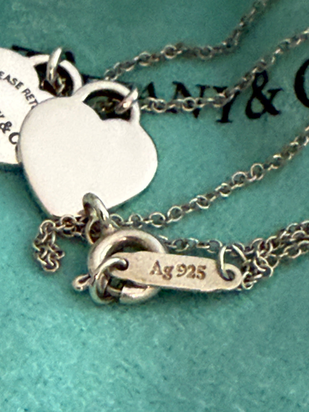 Tiffany & Co. Mini Double Hearts Necklace