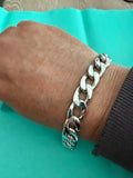 Sterling Silver Curb Link Bracelet – 8”