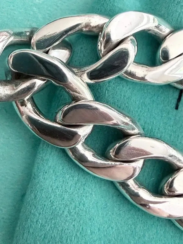 Sterling Silver Curb Link Bracelet – 8”