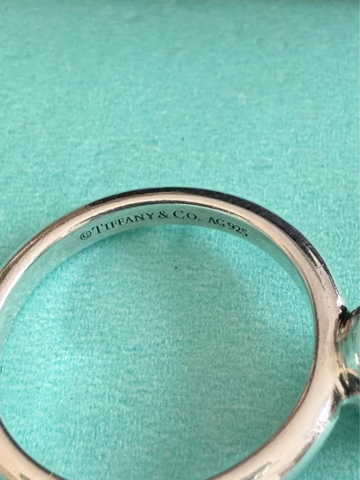 Tiffany & Co Sterling Silver 8mm Hardwear Ball Ring Size M